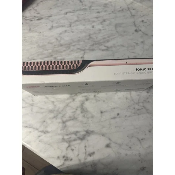 TYMO Ionic Plus Hair Straightening Brush Pink - Picture 4 of 4